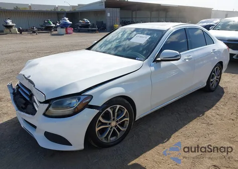 2017 Mercedes-Benz C 300 from USA, damaged, VIN 55SWF4JB5HU198604